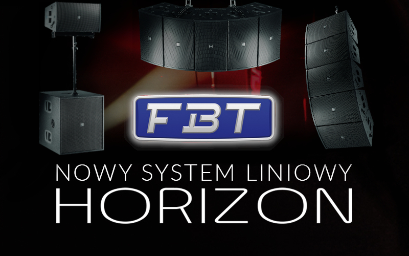 FBT Horizon – new line array system