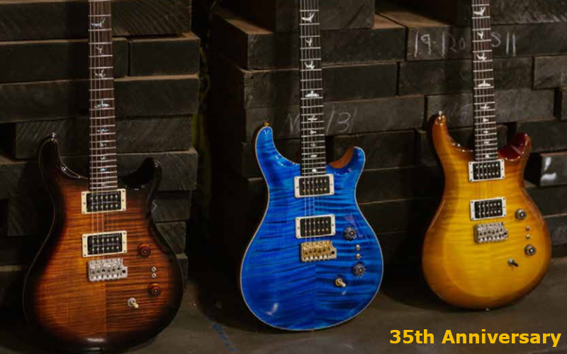 PRS Guitars – 35 rocznica z nowymi modelami, wykończeniami i przetwornikami