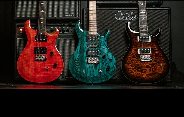 New PRS SE CE 24 guitars